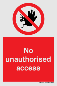 No unauthorised access
